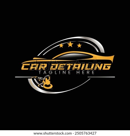 car detailing logo design, auto car logo