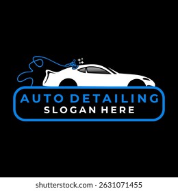 Car Detailing logo design icon. Vehicle logo design vector template