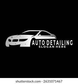 Car Detailing logo design vector icon template