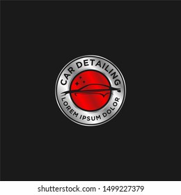 Car detailing logo - modern automotive garage logo