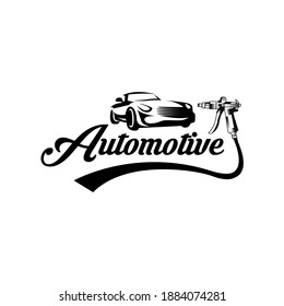 Car Detailing Vector Logo Illustration