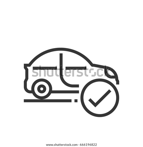Car\
diagnostic icon, part of the square icons, car service icon set.\
The illustration is a vector, editable stroke, thirty-two by\
thirty-two matrix grid, pixel perfect\
file.