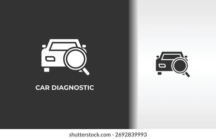 Car Diagnostic Vector, Icon Or Logo Sign Isolated Symbol Illustration