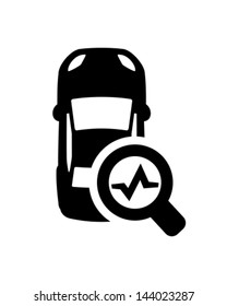 Car diagnostics icon