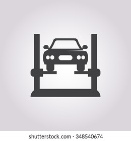 Car Diagnostics Icon Vector.