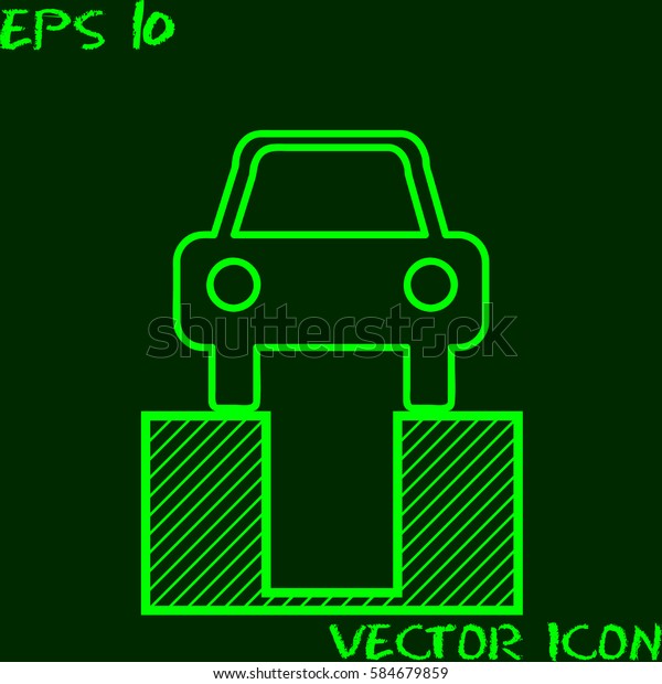 Car Diagnostics Icon\
Vector.