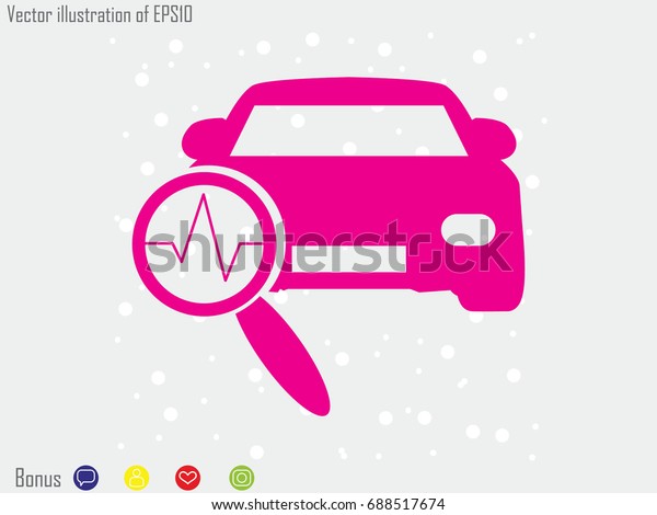 car\
diagnostics, icon, vector illustration\
eps10\
