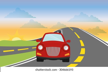 Car digital design, vector illustration 10 eps graphic