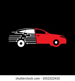 car digital logo