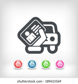 Car document icon