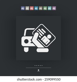 Car document icon