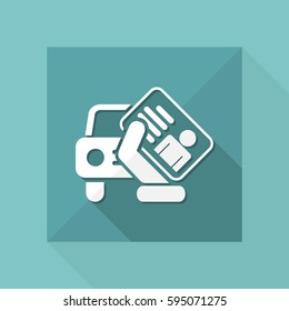 Car document icon