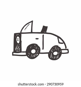 car doodle drawing