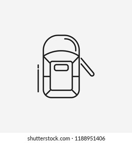 Car Door Ajar Modern Simple UI Vector Icon