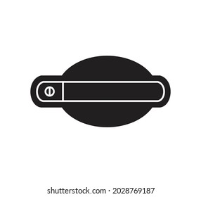 Autotür-Griff Symbol Vektorlogo-Design-Vorlage