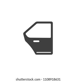 Car door icon vector images