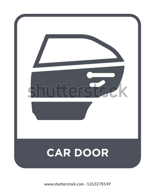 car door icon vector on white background,\
car door trendy filled icons from Car parts collection, car door\
simple element\
illustration