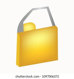 Car door, vector illustration.