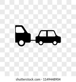 Car Draw vector icon on transparent background, Car Draw icon