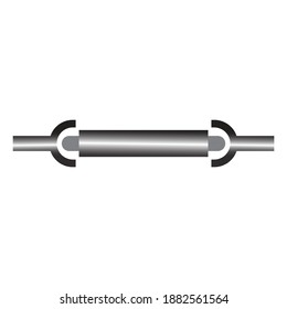 Car Drive Shaft Vector Illustration