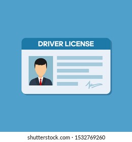 Car driver license identification with photo