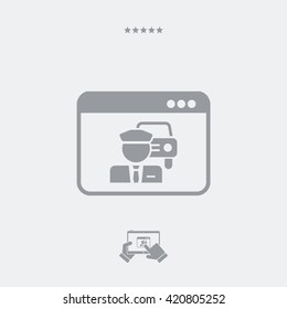 Car driver web service