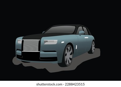 Car Elegant Vector Illustration icon and mascot