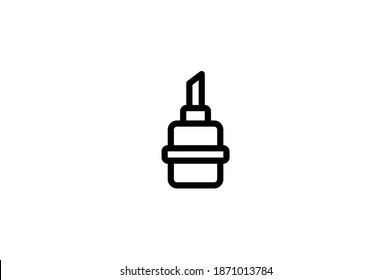 Icono de elemento de coche - Botella de aceite
