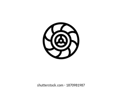 Icono de elemento de coche - Rueda