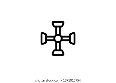 Car Element Icon - Wrench