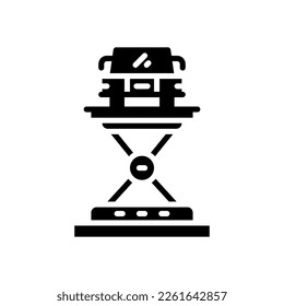 car elevator icon for your website, mobile, presentation, and logo design.