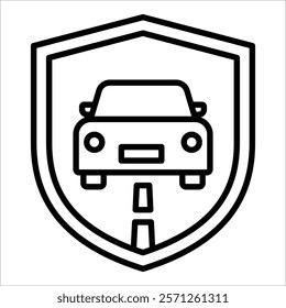 Car Emblem Icon Element For Design