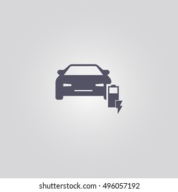 car energy icon. icon design