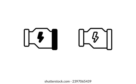 Car Engine icon design with white background stock illustration