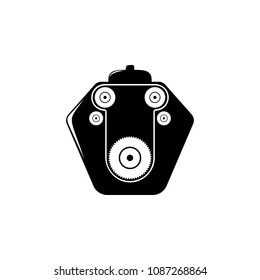 car engine illustration. Element of car repair for mobile concept and web apps. Detailed car engine icon can be used for web and mobile. Premium icon