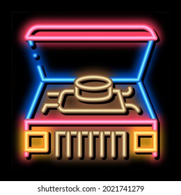 Car Engine neon light sign vector. Glowing bright icon Car Engine sign. transparent symbol illustration