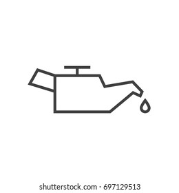 Car engine oil icon