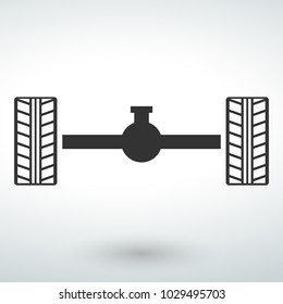 Car Engine Parts Vector icons