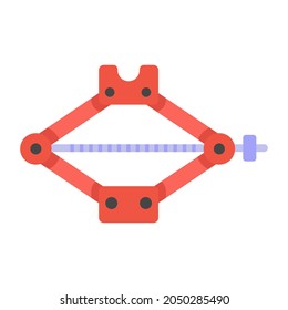 Icono de estilo plano del equipo de automóvil, vector editable 