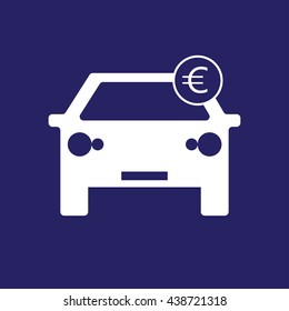 Car Euro Icon