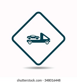 car evacuator  icon