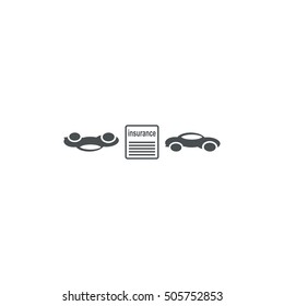 Car Evacuator Icon Vector flat design style