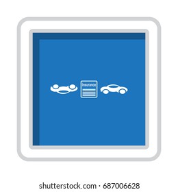 Car Evacuator Icon Vector flat design style