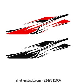 Autoexklusiver Aufkleber-Design-Vektorgrafik