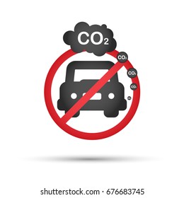 car exhaust, co2
