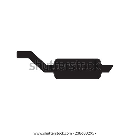 car exhaust icon vector template illustration logo design