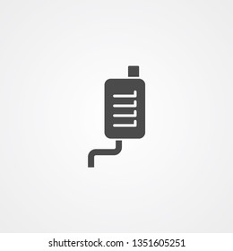 Car exhaust pipe vector icon sign symbol