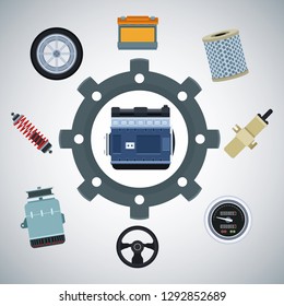 Car factory and parts