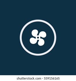 Car fan icon