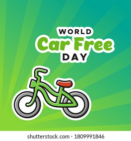 Car Fee Day Vector Design Illustration For Celebrate Moment